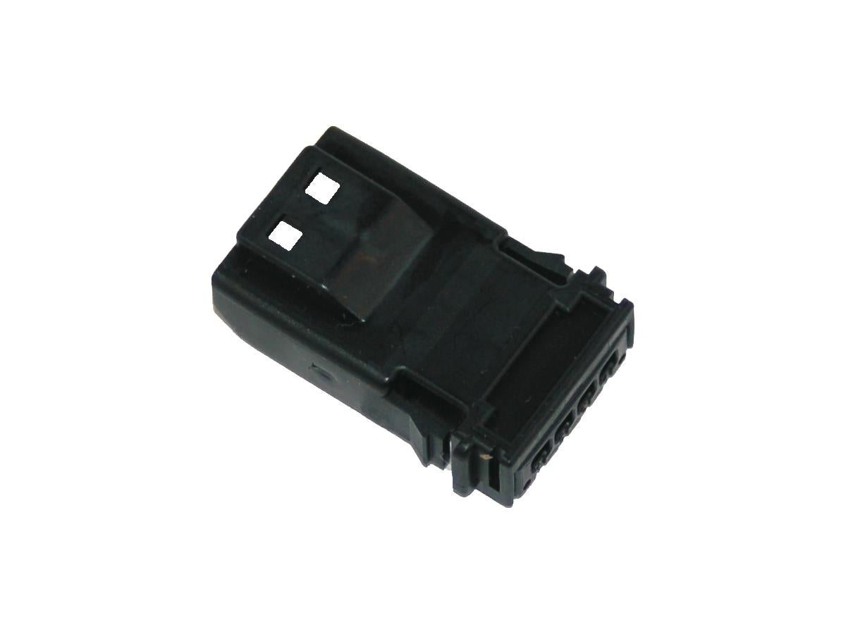 MX-1900 4-Position Black Pin Connector Housing Black