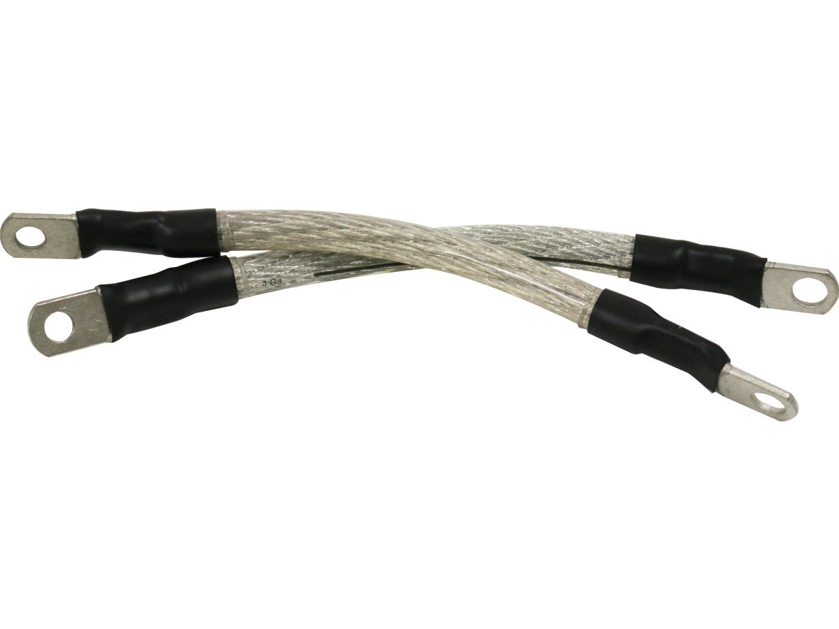 Pro-Flex Battery Cable 13" long Clear Coated