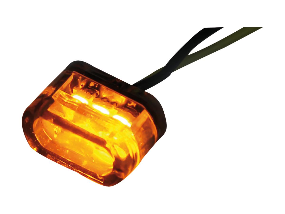 Module 2 LED Turn Signal Approved for horizontal installation only Smoke LED