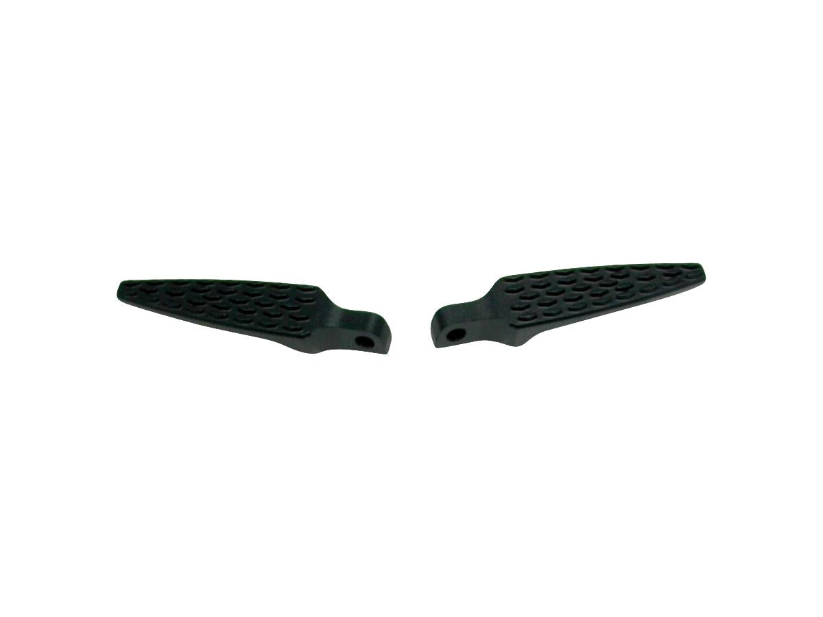 Argyle Pegs Straight Version Black, Satin