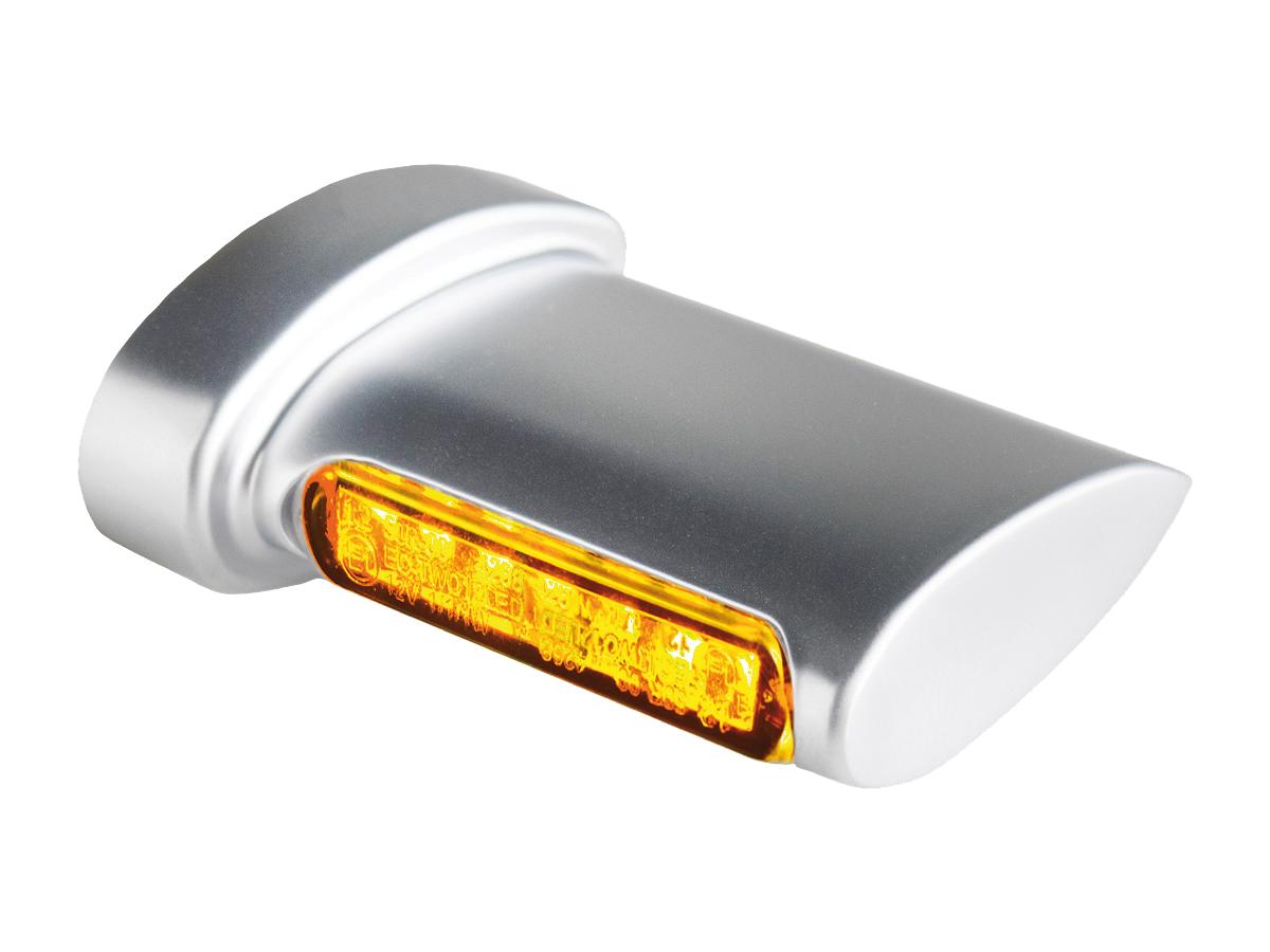 Winglet LED Turn Signals Chrome Clear LED