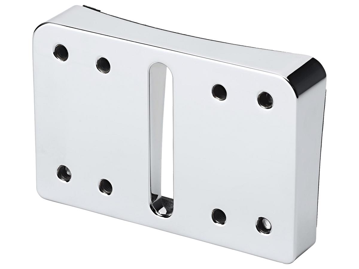 Blokks Kentekenplaathouder Adapter Chroom