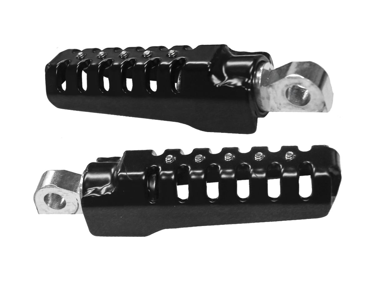 Razorback Footpeg Gloss Black, Powder Coated