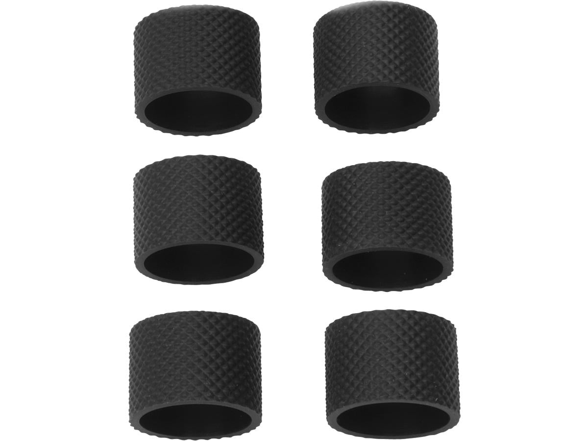 Zeta Replacement Grip Rubber Set Black