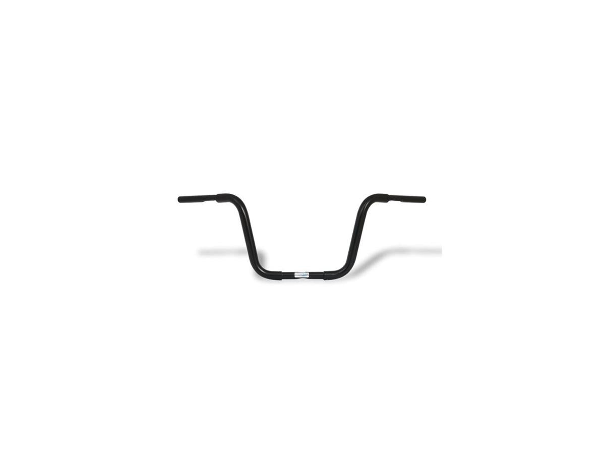 300 Fat Ape Hanger Handlebar with 1 1/4" Clamp Diameter Black Powder Coated 1 1/4" Throttle Cables