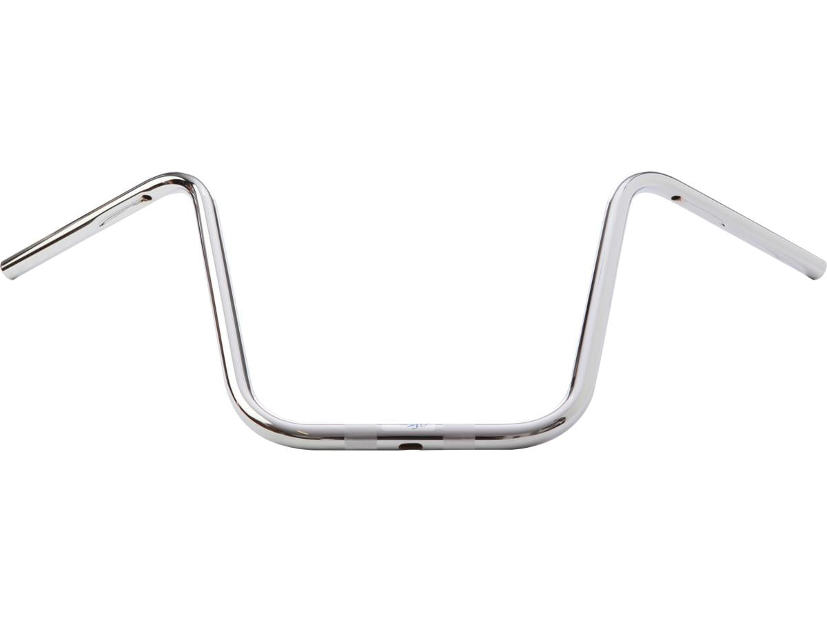 400 Ape Hanger Handlebar Dimpled 3-Hole Chrome 1"