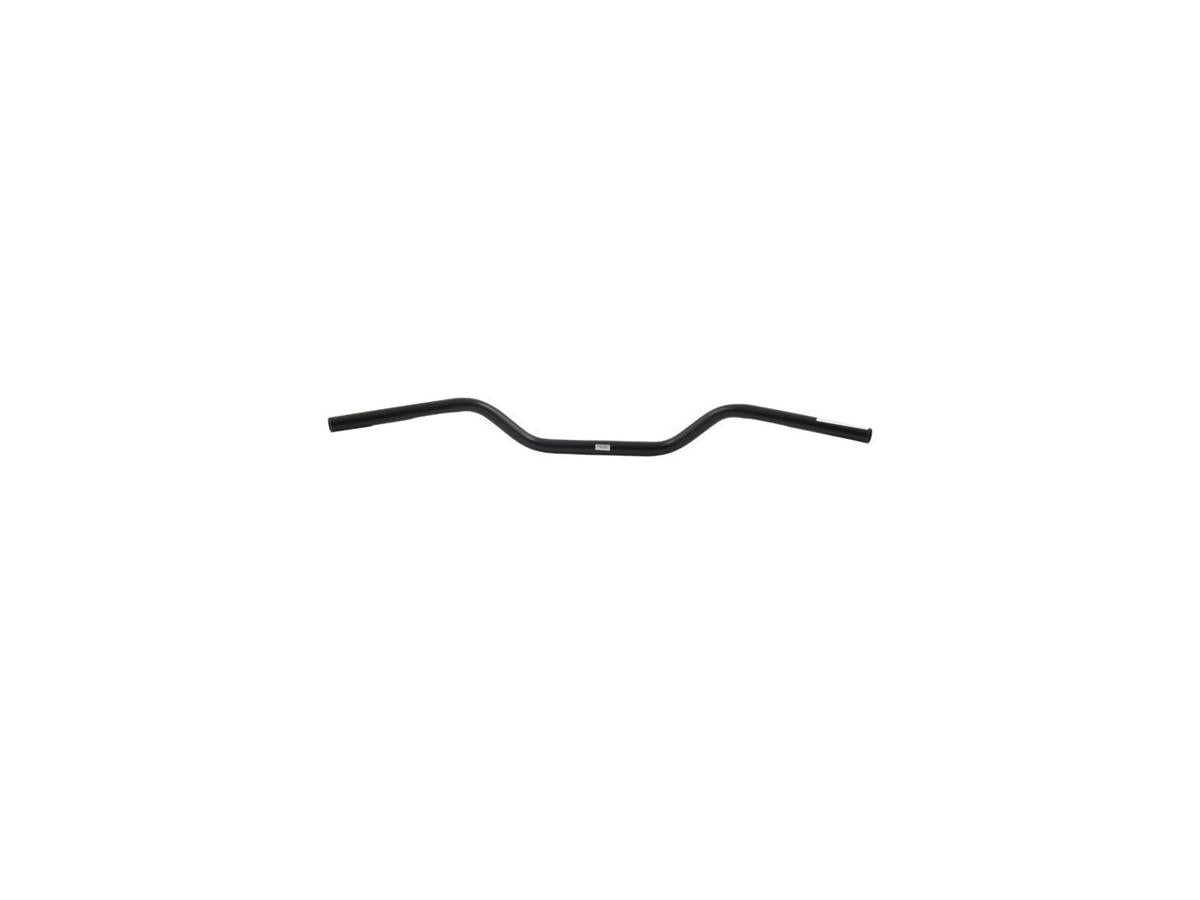 1" Superbike Handlebar Black Powder Coated 1"