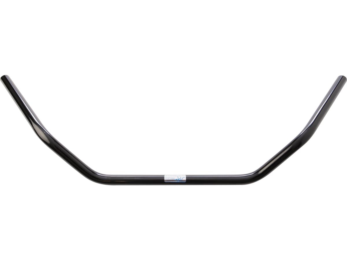 1" Flat Track Handlebar Black Powder Coated 1"