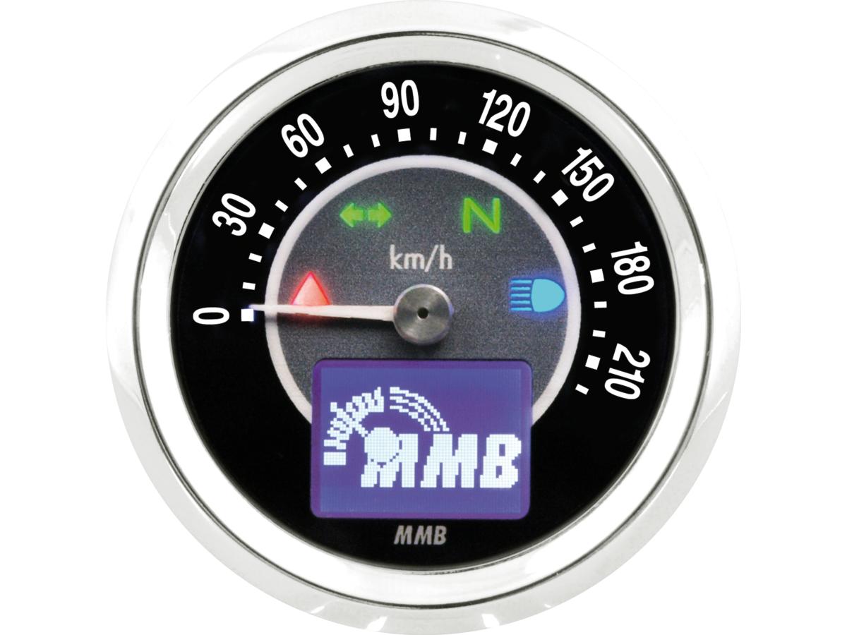 ELT60 Target Tachometer Scale: 220 km/h; Scale Color: black