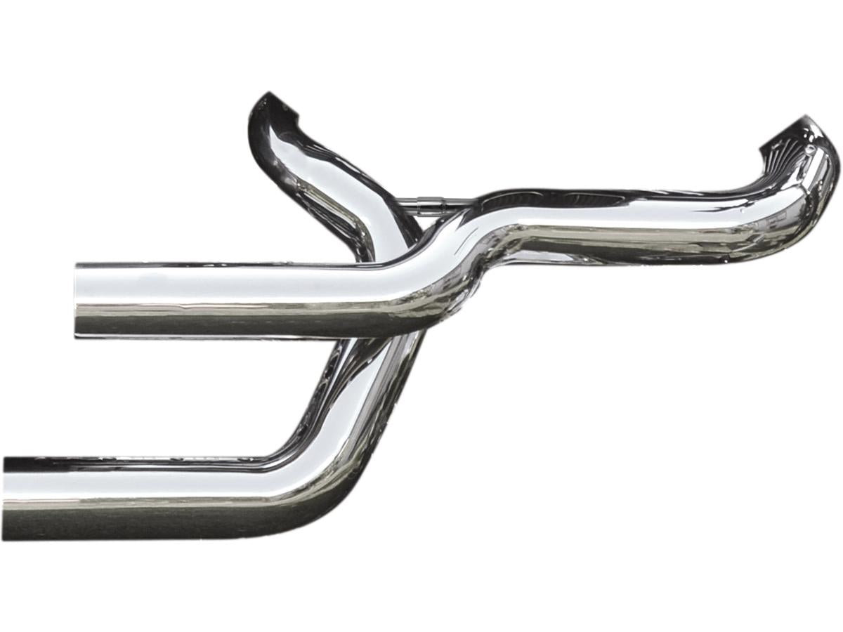 Shotgun Custom Headers Heatshield chrome smooth Chrome