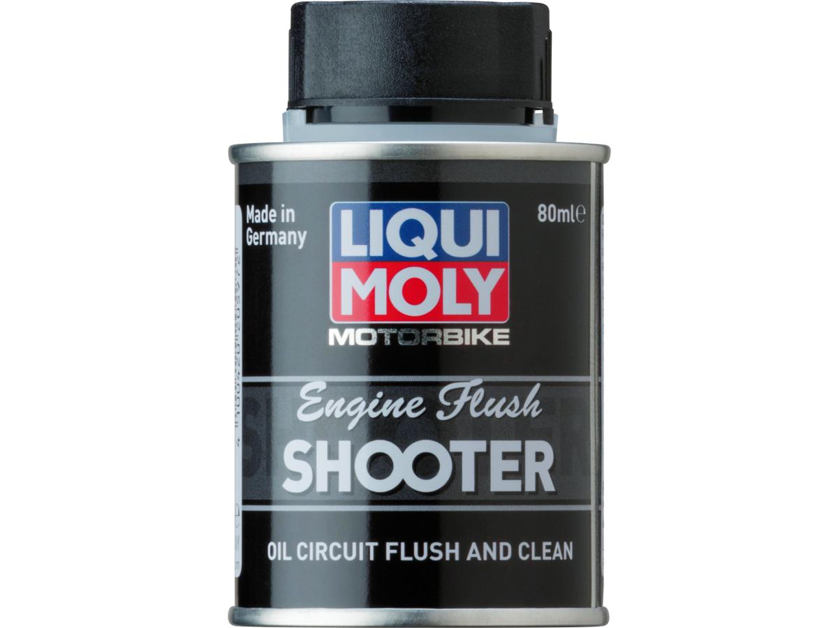 Motorbike Engine Flush Shooter, 80ml / Labeltaal van Oil Shooter