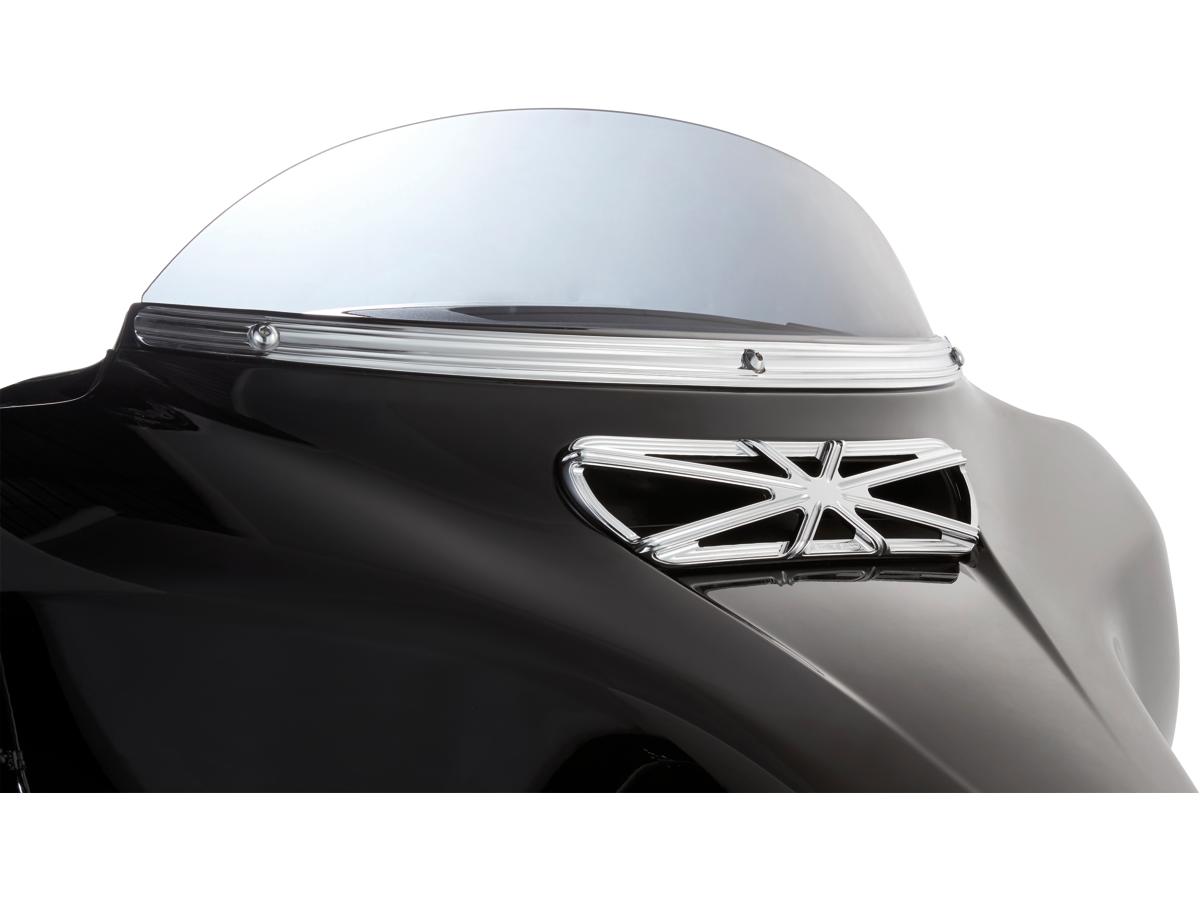 10-Gauge Forged Fairing Insert Chrome