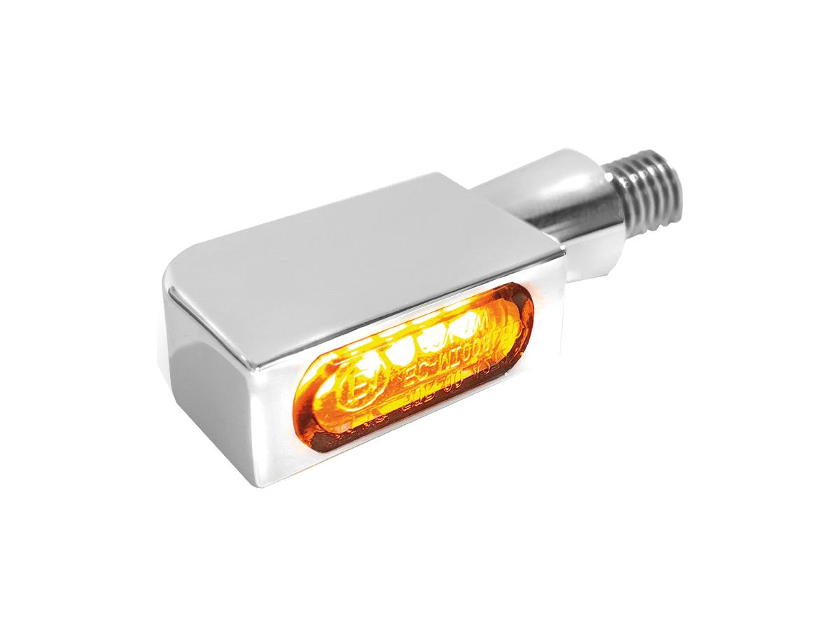 Blokk-Line Micro LED Knipperlichten Chroom Smoke LED