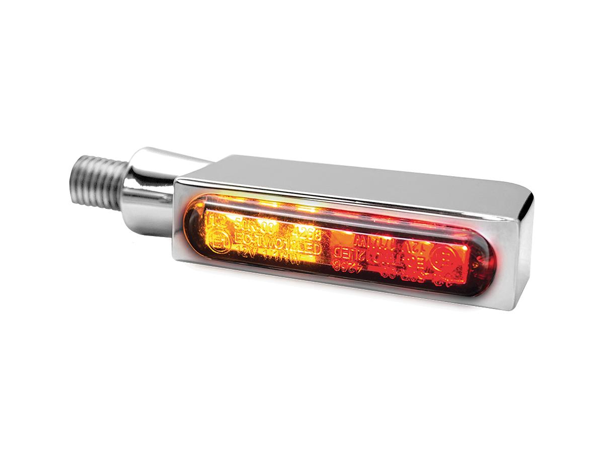 Blokk-Line LED Richtingaanwijzer/Achterlicht/Remlicht Chrome Smoke LED