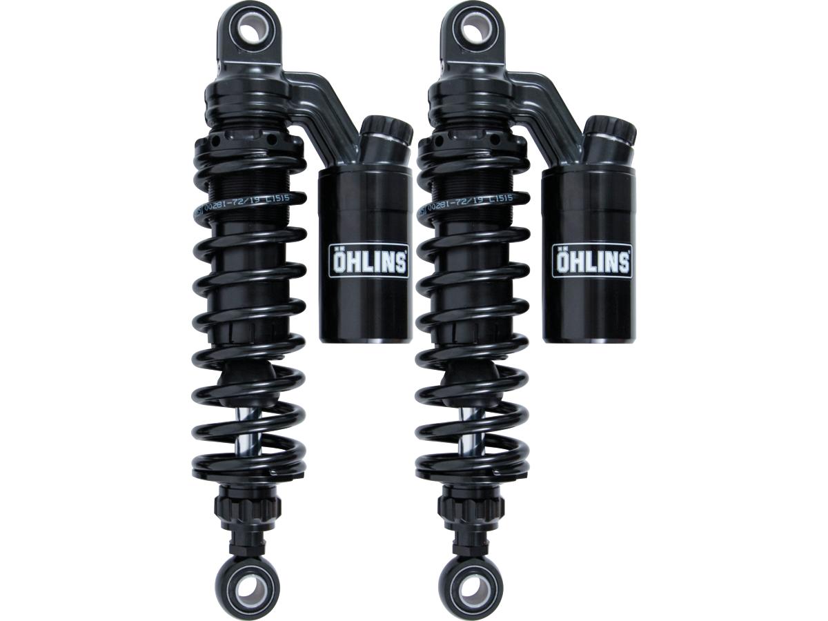 S36PR1C1L Blackline Road &amp; Track 358mm Twin Shocks Adjustable Length +10mm