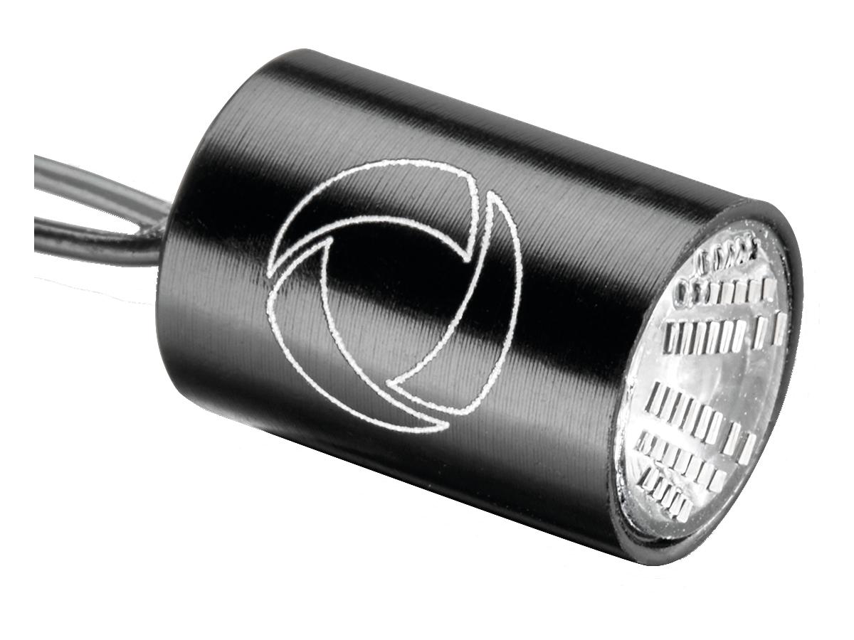 Atto® Integral LED Blinker Black Powder Coated Clear LED