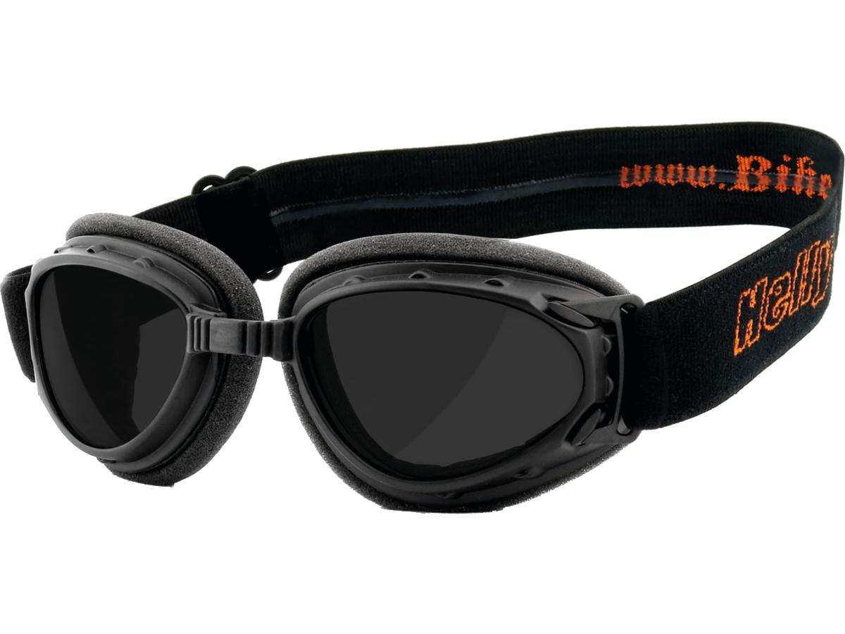 Hurricane 3 Brille Plat Zwart Donker Rook