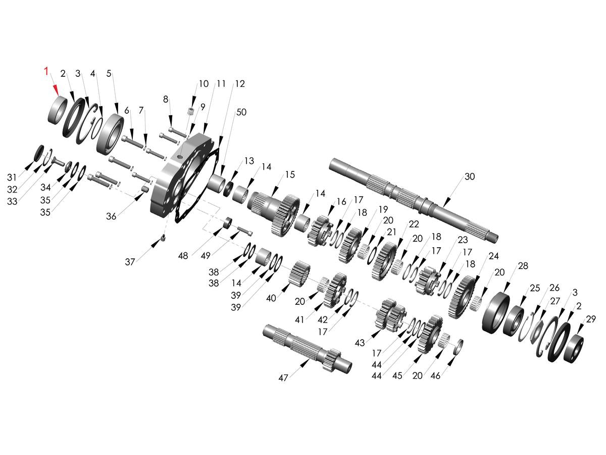 Transmission Sprocket Spacer OEM 33344-94