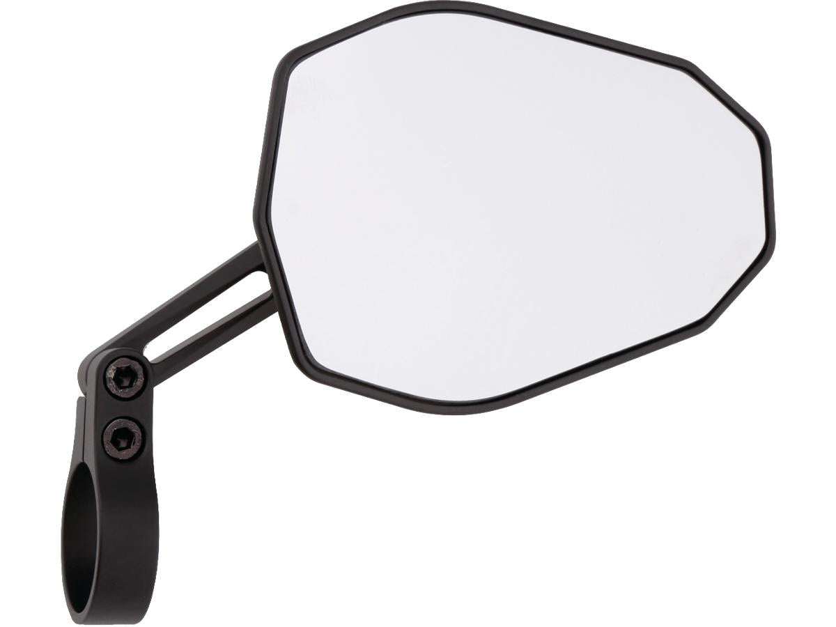 Victory-Slim Bar End Mirror Short Version Black Satin