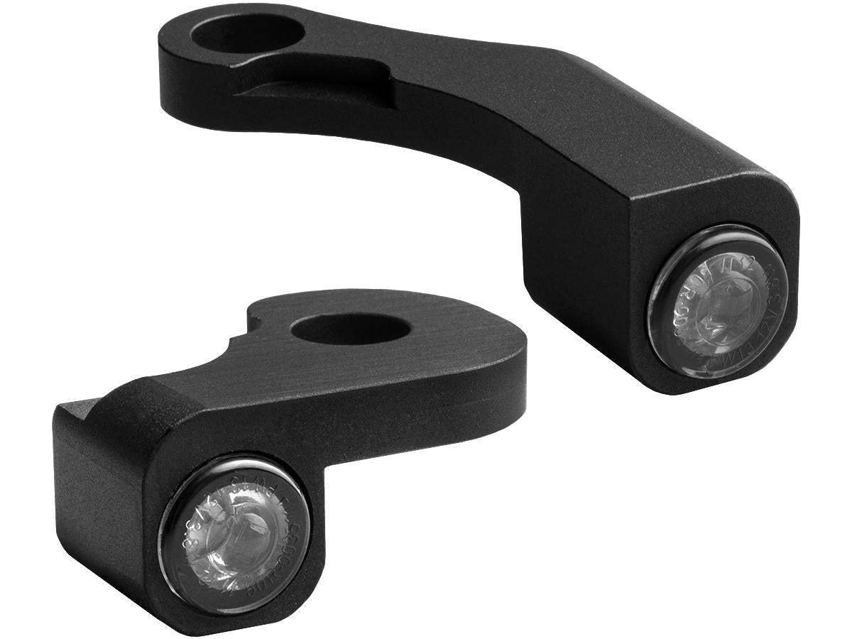 NANO Series LED Turn Signals Black Smoke LED