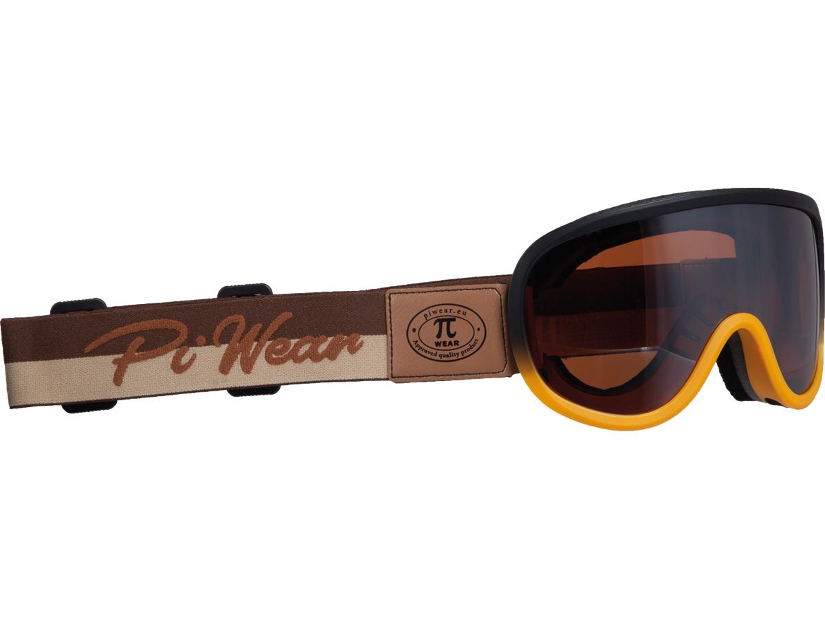 Arizona Goggle Orange Frame/Brown Strap