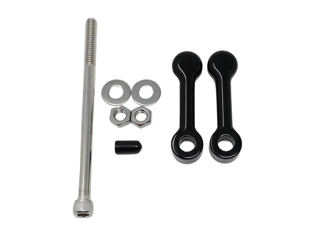 Billet Aluminum Tank Lift Kit 1,5" Lift Sportster Black Powder Coated