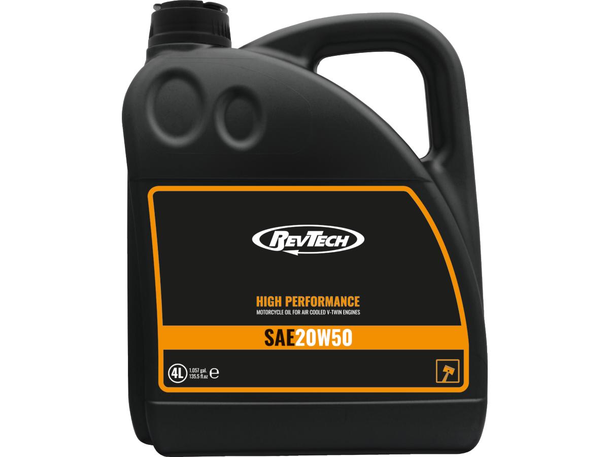 High Performance Motorolie SAE 20W50 4 x 4 liter (1.057 gal.)