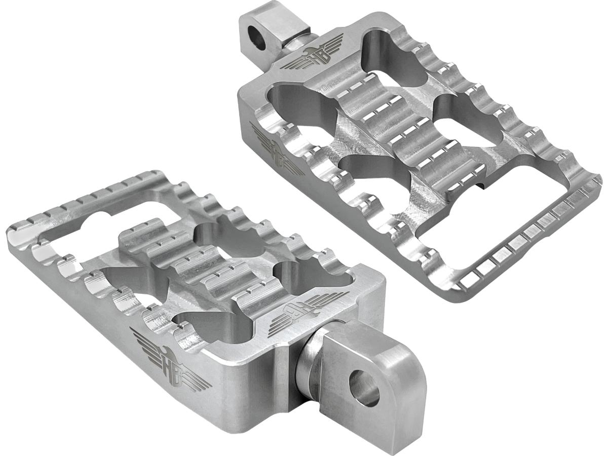 MX V1 Voetsteunen Zilver Geanodiseerd