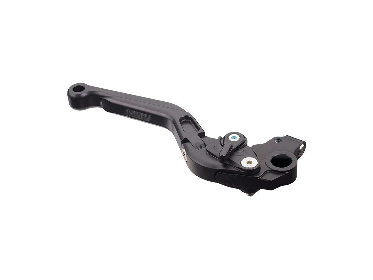 Adjustable and Foldable Replacement Lever Black Anodized Brake Side