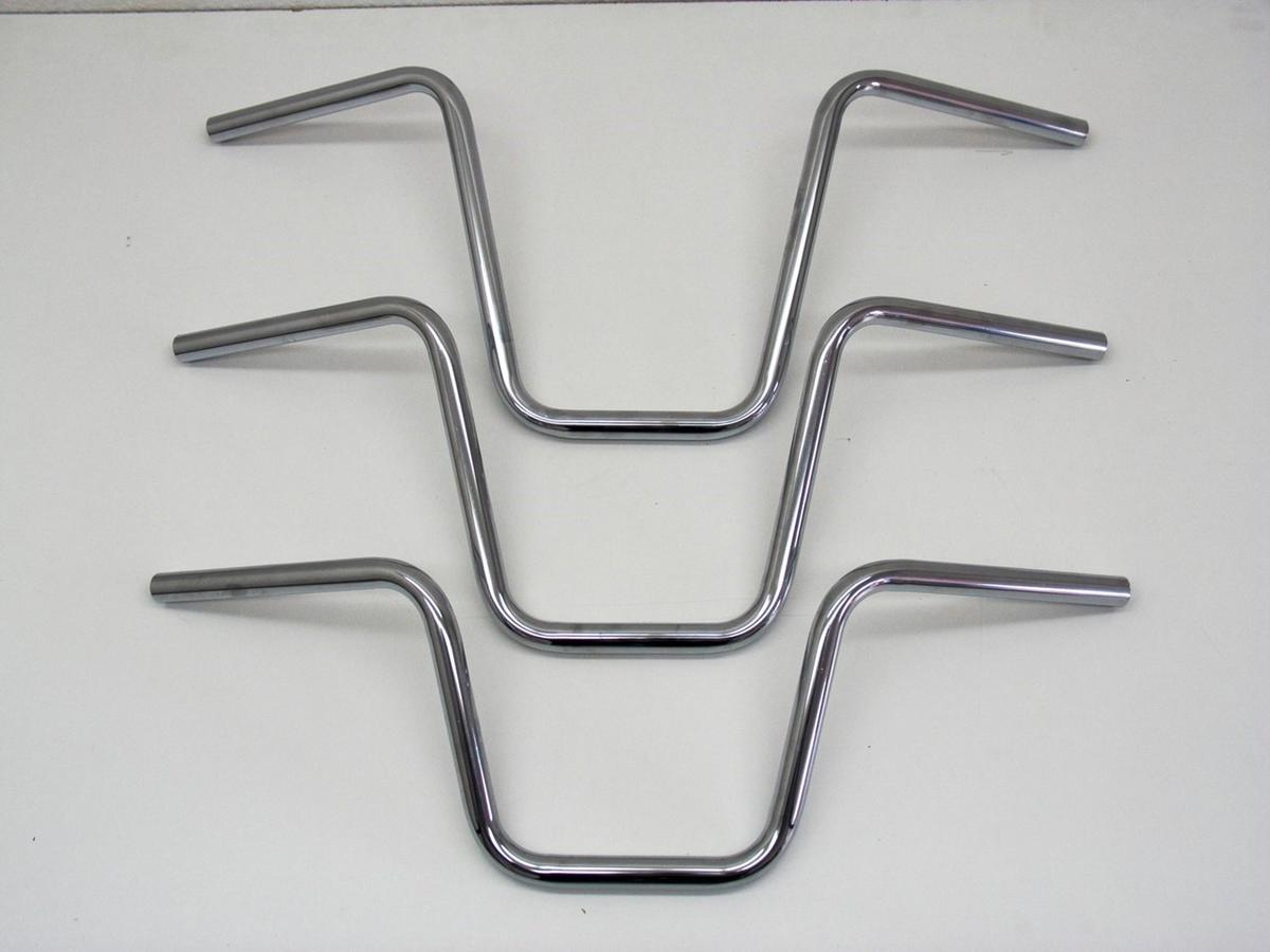 250 Narrow Ape Hanger Handlebar Chrome 1" Throttle By Wire