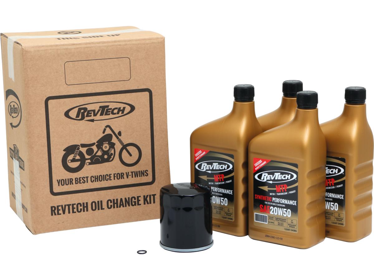 Synthetic Performance MTP 4 Qt SAE20W50 Oil Change Kit Black Oil Filter