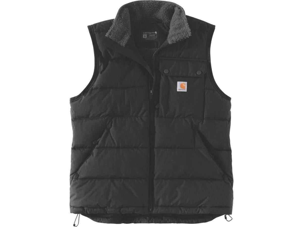 Rain Defender Loose Fit Carhartt Montana Insulated Vest S Black