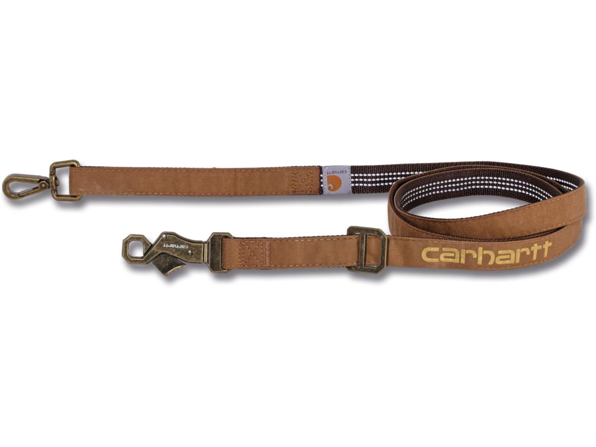 Nylon Duck Dog Leash S Carhartt Brown