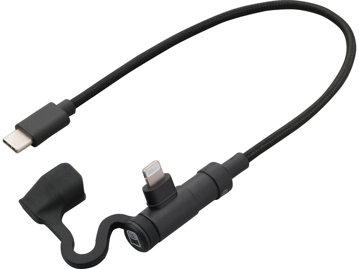 L-vormige USB-kabel USB-connector Type C naar Lightning