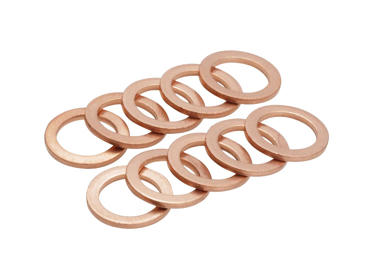 Copper Seal Washer 10mm Pack 10