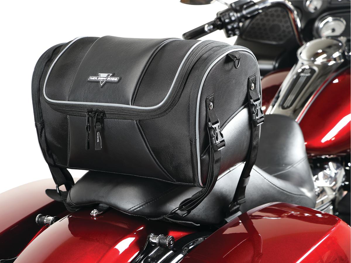 Route 1 Day Trip Backrest Rack Bag Black