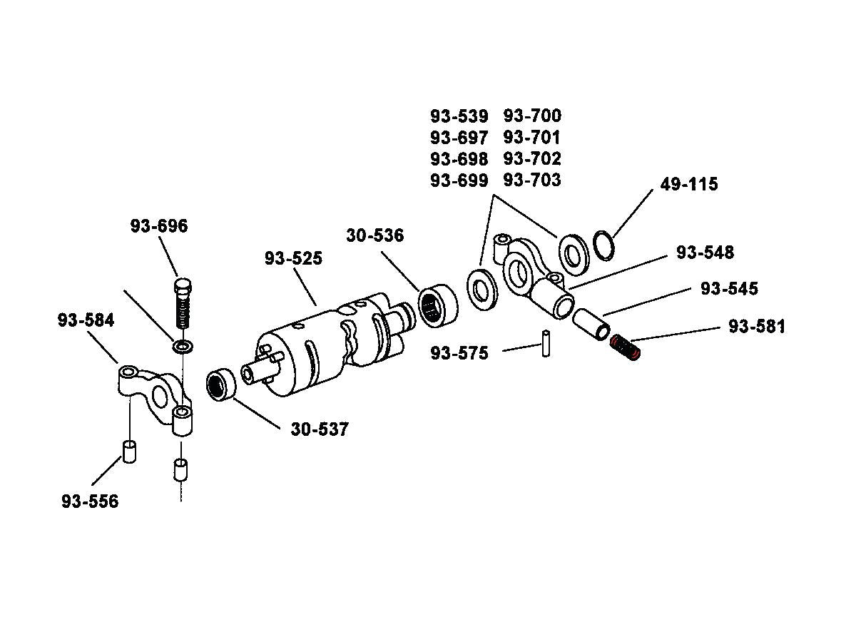 CAM.FOLLOWER SPRING Shift Cam Follower Spring