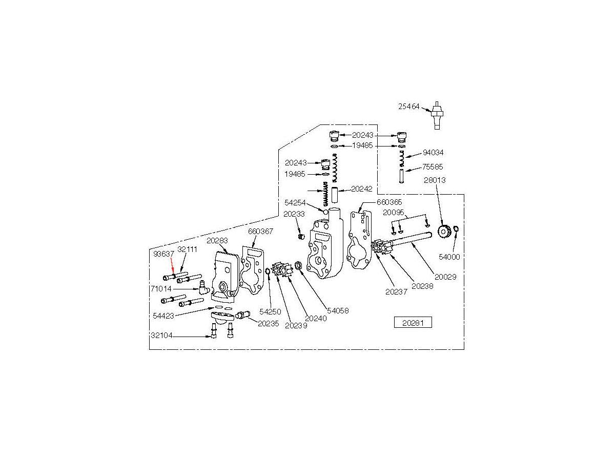 Sluitring Oliepomp Sluitring