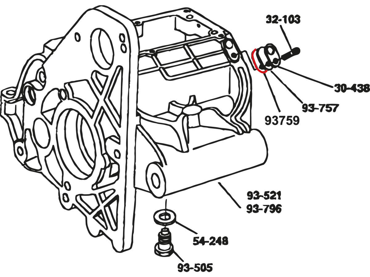 5-Speed Speedo Pick-up Plate Gaskets Pack 10