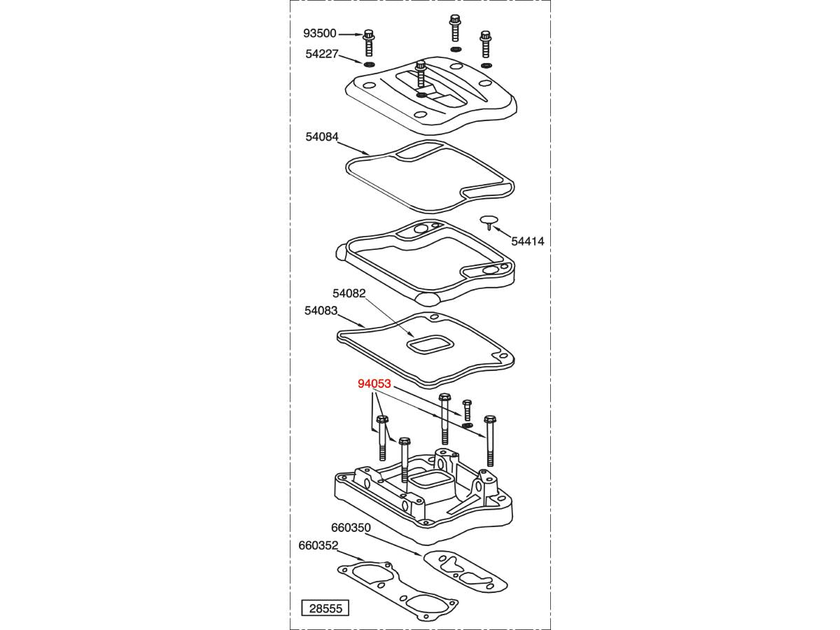 Complete Rocker Box-hardwareset