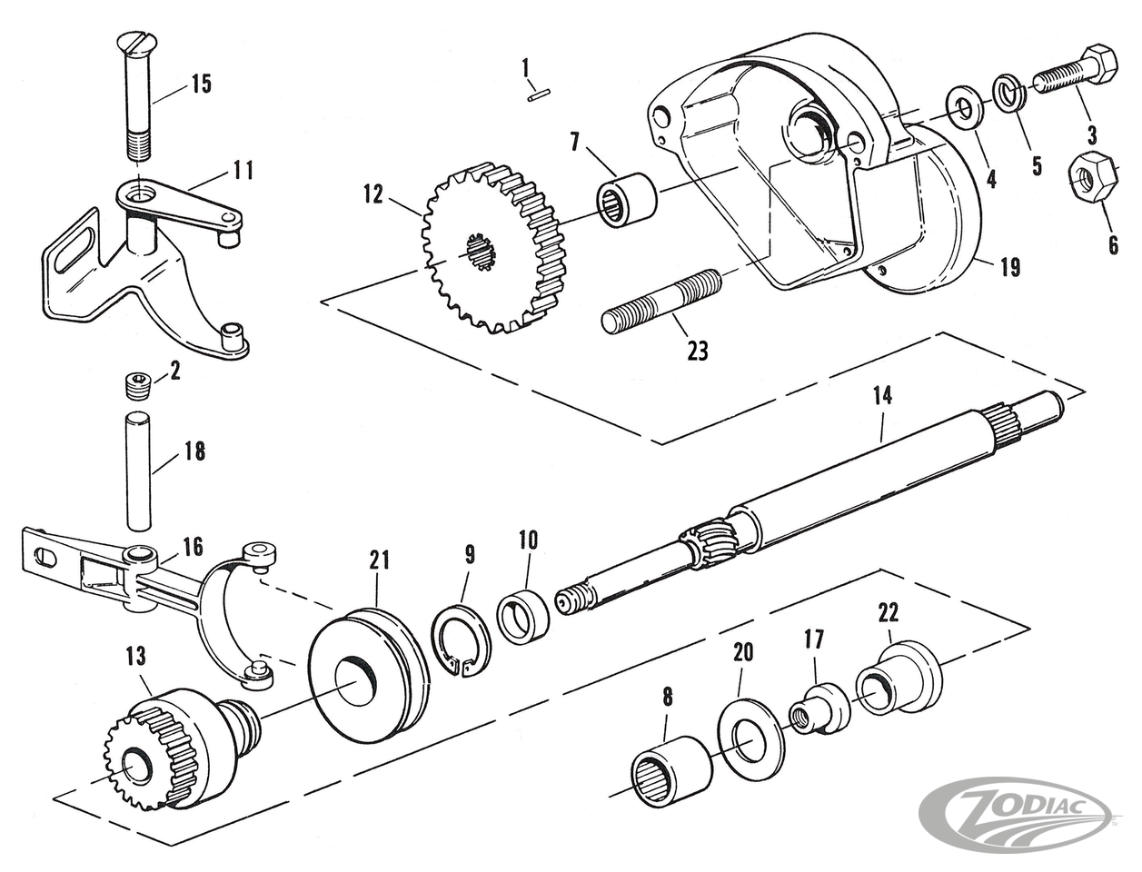 SAE-FORMAAT VERZINKT HARDWARE