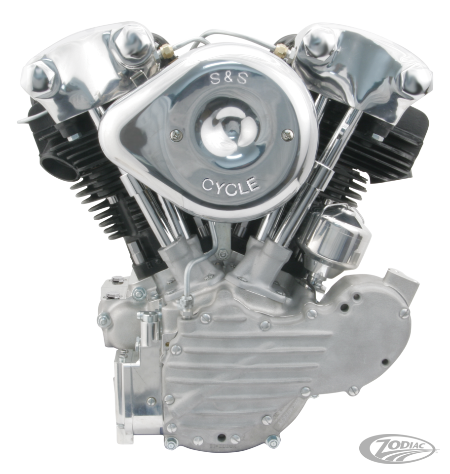 S&amp;S/FLATHEAD POWER KN-SERIE MOTOREN IN KNUCKLEHEAD-STIJL