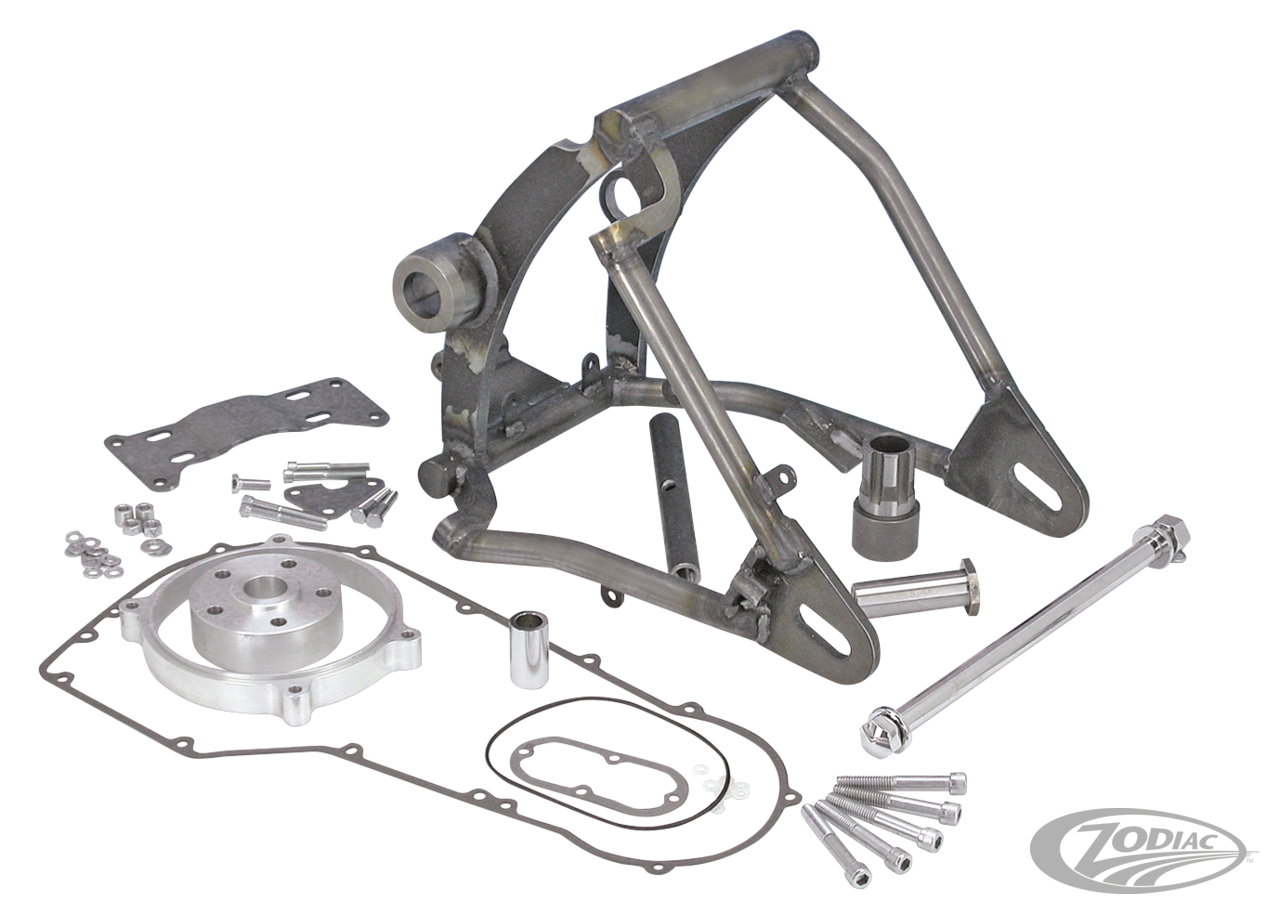 "WIDE-ASS" SWINGARM-KIT VOOR EVOLUTION SOFTAILS VAN LAAT 1987 TOT EN MET 1999