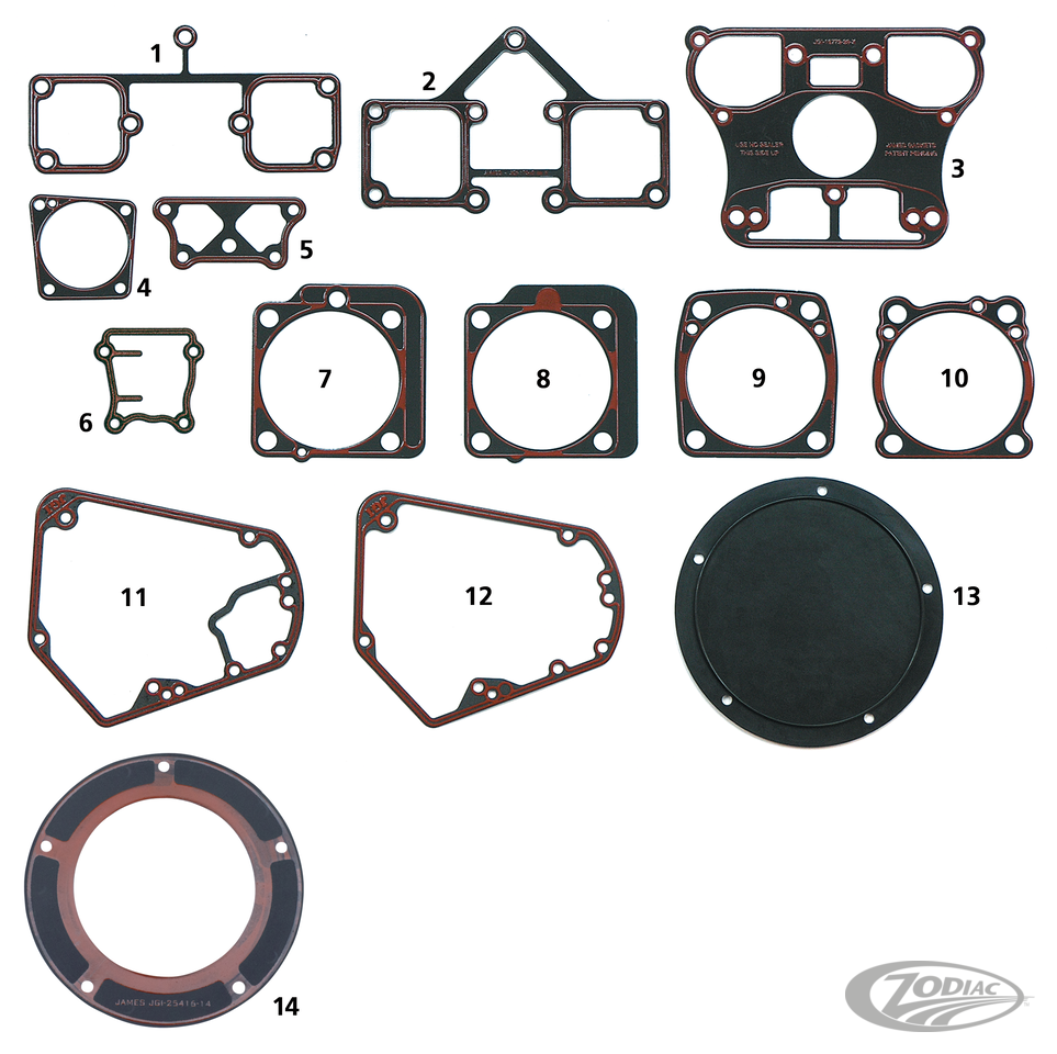 "STEELCORE" COATED METAL GASKETS FROM JAMES GASKETS