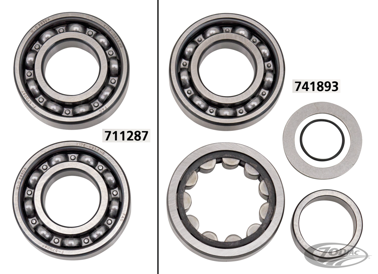 BUITENCAMELLAGERS VOOR TWIN CAM-MODELLEN