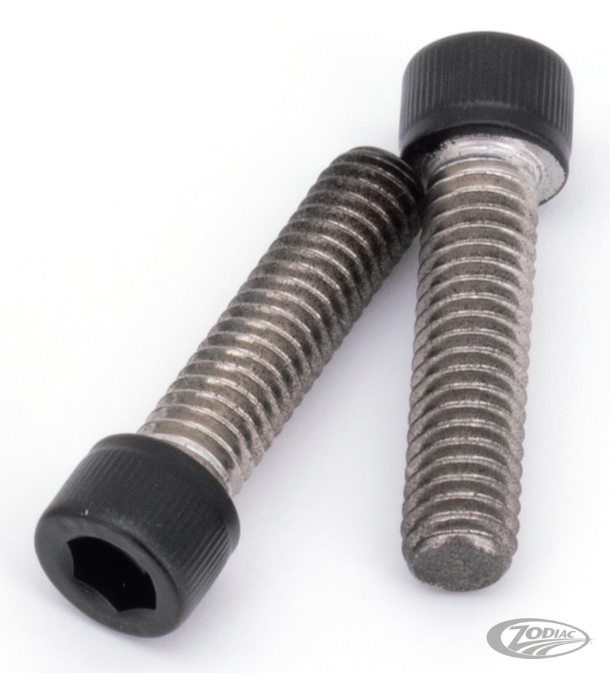 BLACK STAINLESS STEEL HEADLIGHT SCREWS