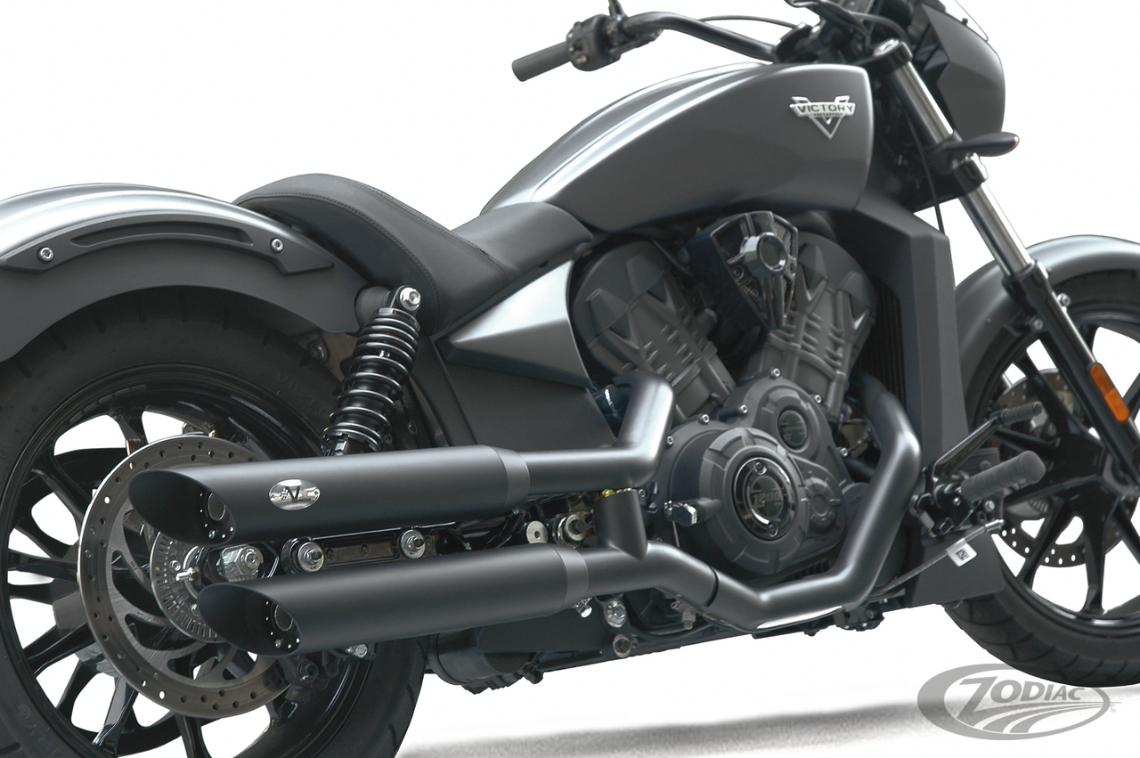 E-APPROVED V-PERFORMANCE SLIP-ON MUFFLERS FOR VICTORY