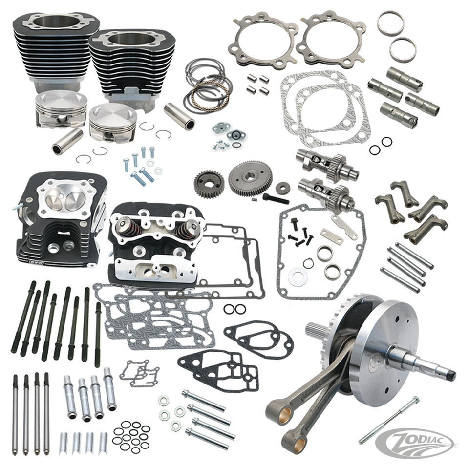 S&amp;S 124CI HOT SET UP KITS VOOR TWIN CAM A EN B