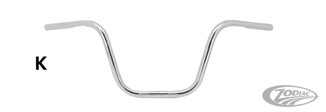 FEHLING ONE INCH DIAMETER APEHANGER HANDLEBARS