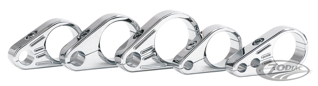 ZODIAC CHROME CABLE CLAMPS